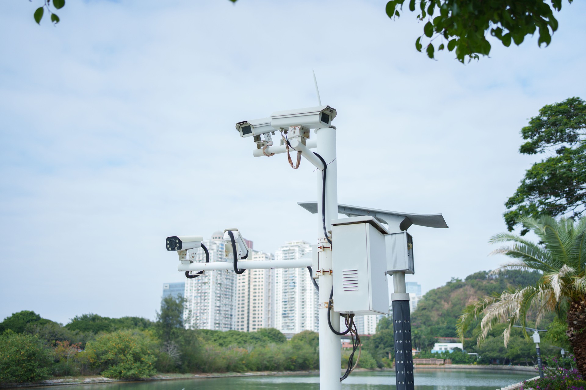 Multi-angle surveillance face recognition camera